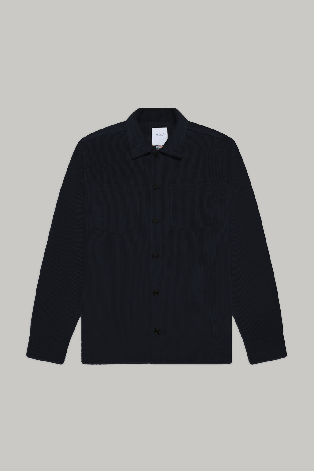 Bart Corduroy Overshirt - Black Overshirts S S M L XL XXL