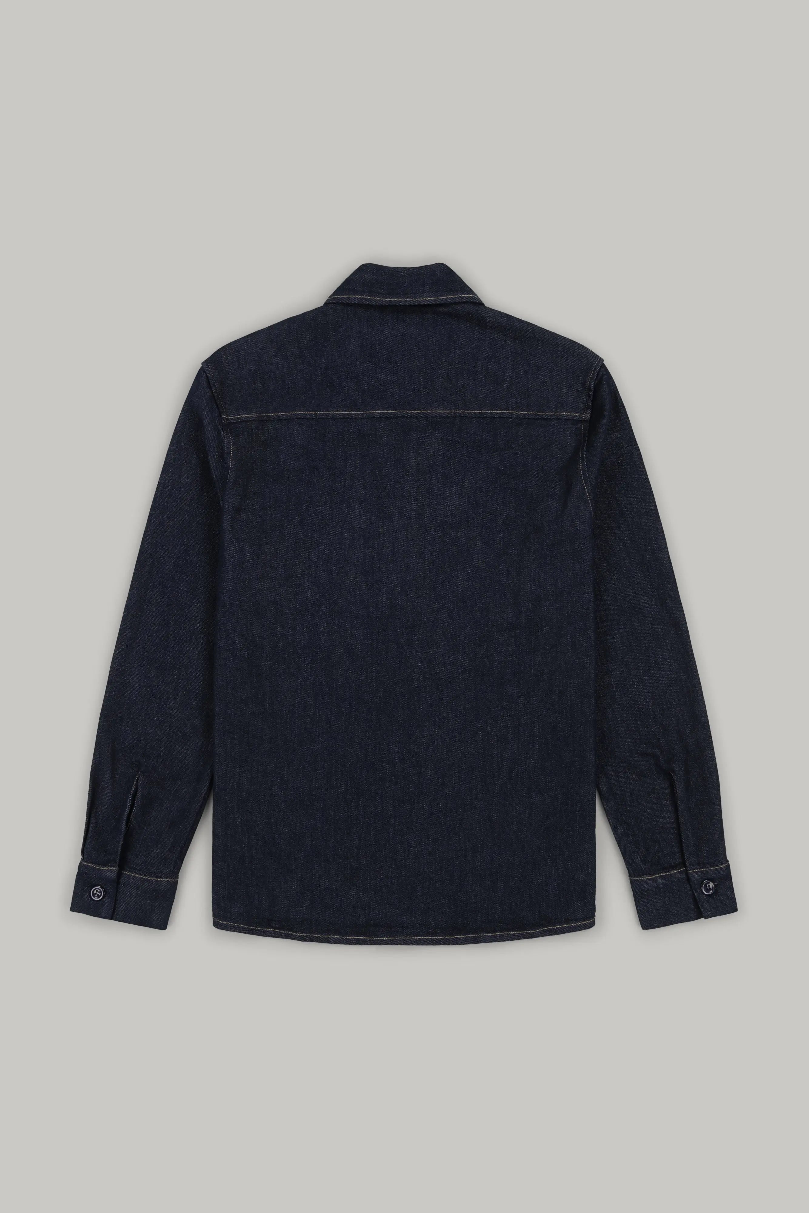 Bart Denim Button Overshirt - EverBlue Overshirts S S M L XL XXL