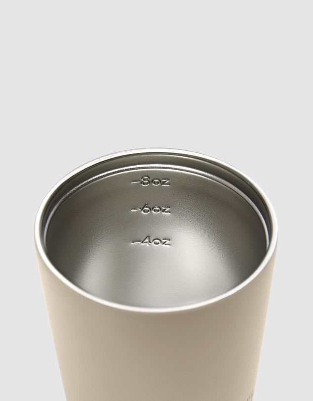 Fressko Reusable Cup/Travel Mug - Oat Bino 227ml/8oz Bino 227ml/8oz Camino 340ml/12oz Grande 475ml/16oz