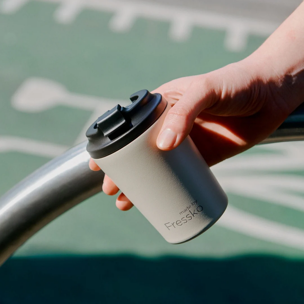 Fressko Reusable Cup/Travel Mug - Oat Bino 227ml/8oz Bino 227ml/8oz Camino 340ml/12oz Grande 475ml/16oz