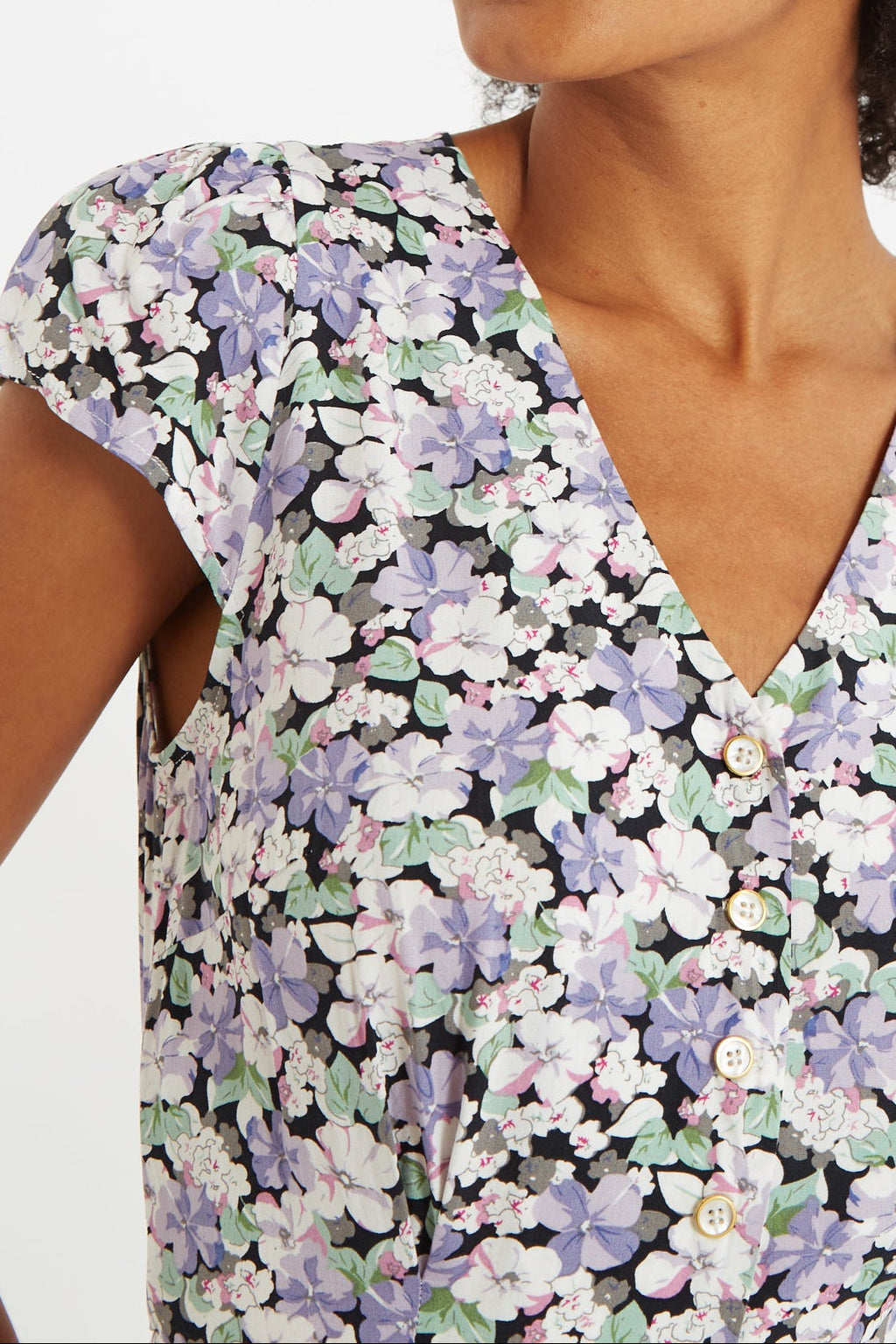 Cathleen Mini Liseron Tea Dress Dresses 8 Lilac 8 / Lilac 10 / Lilac 12 / Lilac 14 / Lilac 16 / Lilac
