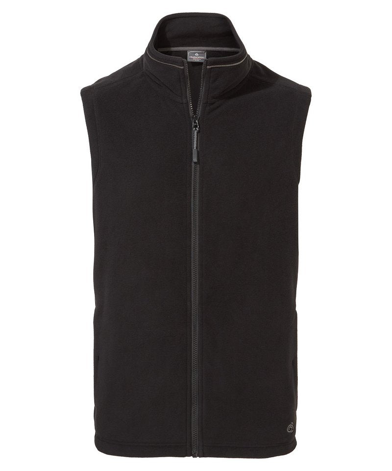 Craghoppers Recycled Expert Corey Fleece Vest XS Black XS / Black XS / Navy S / Black S / Navy M / Navy M / Black L / Black L / Navy XL / Navy XL / Black 2XL / Black 2XL / Navy 3XL / Black 3XL / Navy