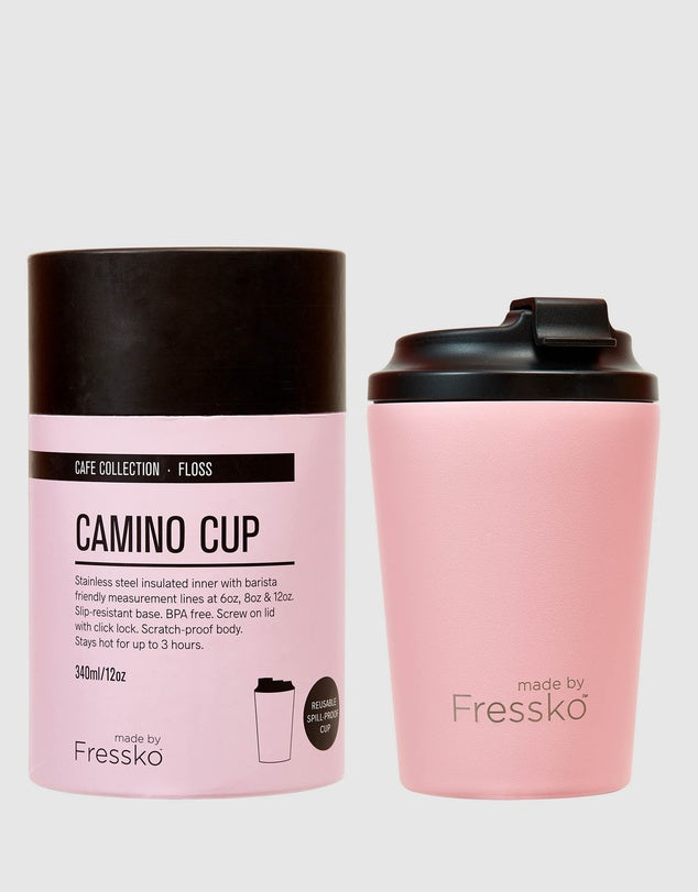 Fressko Reusable Cup/Travel Mug - Floss Bino 227ml/8oz Bino 227ml/8oz Camino 340ml/12oz