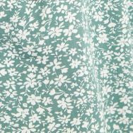 Louche Cathleen Micro Blossom Print Mini Tea Dress In Green Dresses 8 Green 8 / Green 10 / Green 12 / Green 14 / Green 16 / Green 18 / Green
