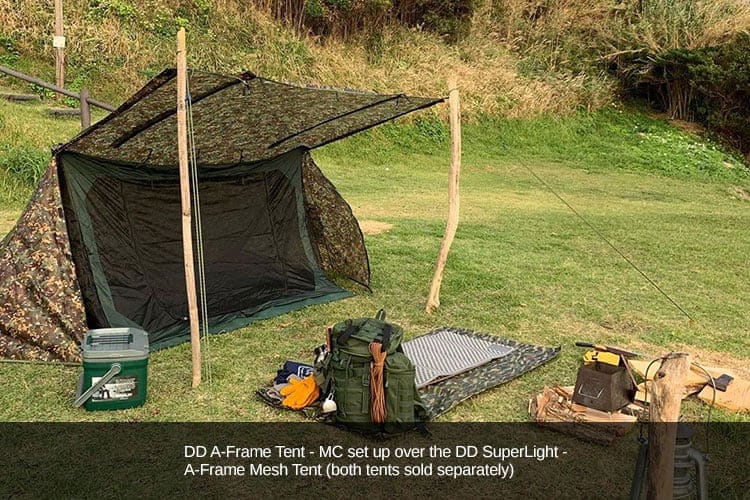 DD Hammocks A-Frame Tent - Multicamo Default Title Default Title