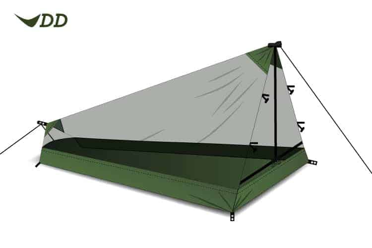 DD SuperLight Pathfinder Mesh Tent Default Title Default Title