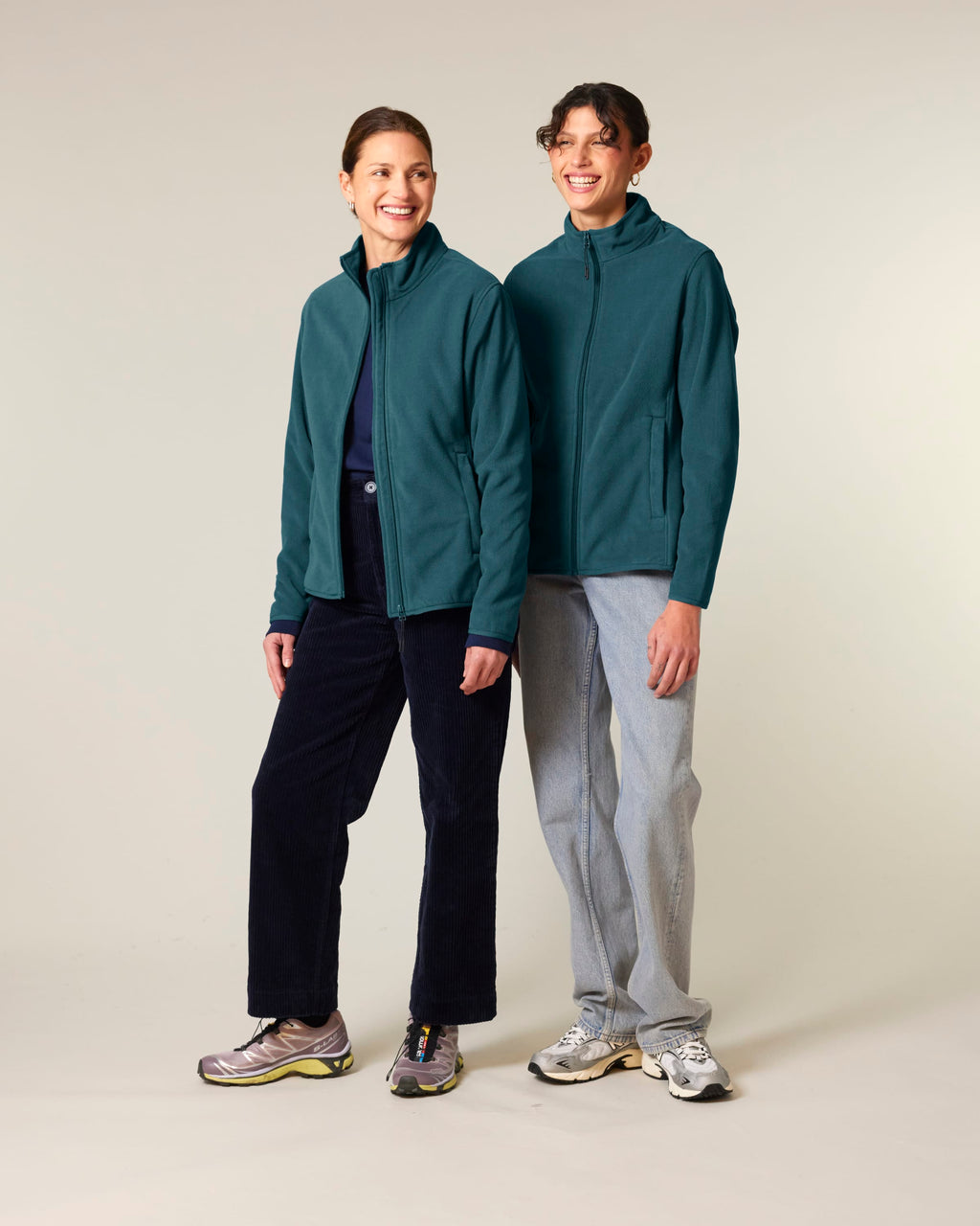 Recycled Polyester Fleece Jacket: Womens -