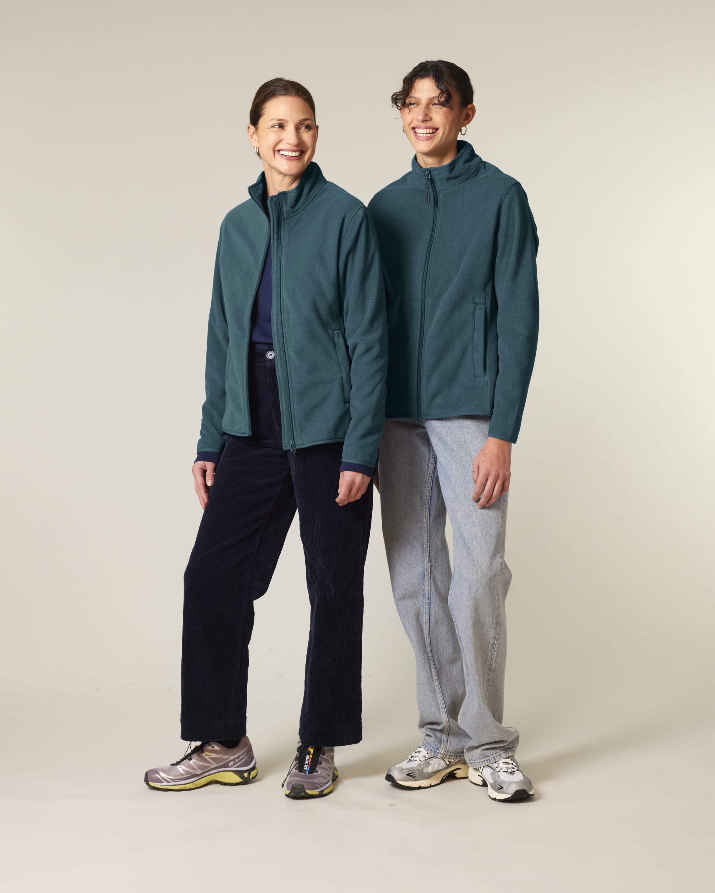 Recycled Polyester Fleece Jacket: Womens -