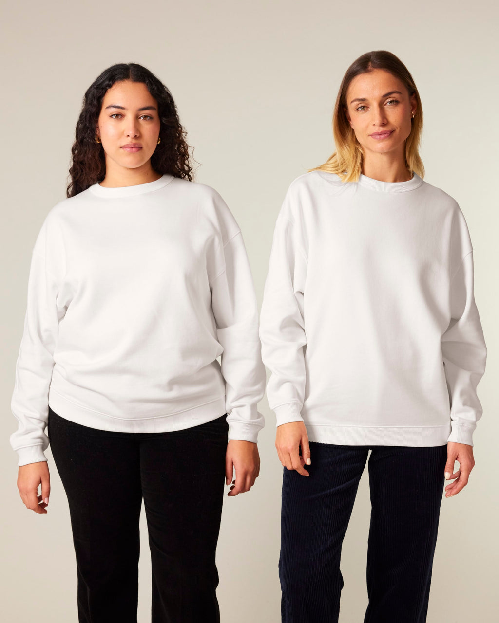 Organic Cotton Oversized Sweatshirt: Womens - Clearance
