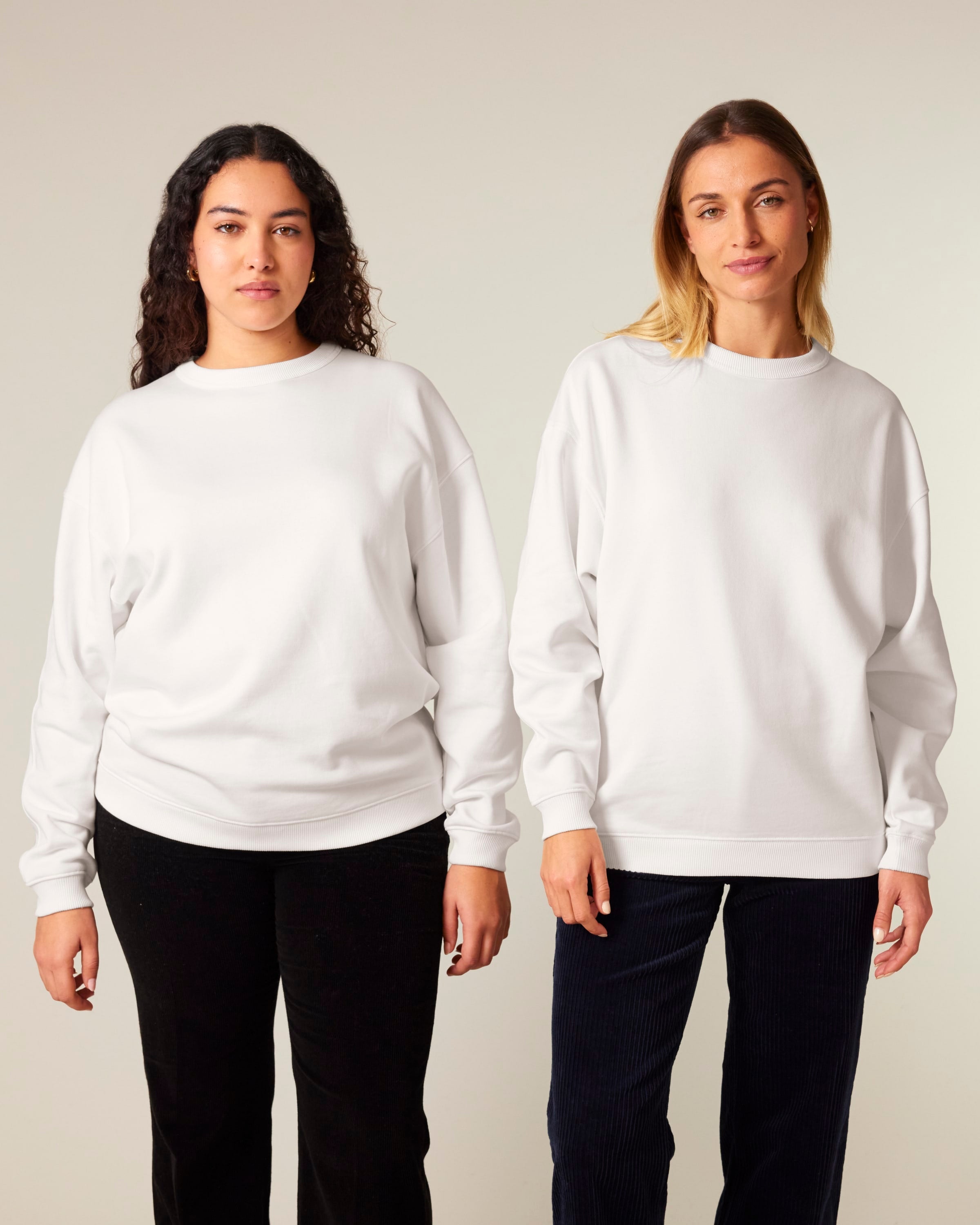 Organic Cotton Oversized Sweatshirt: Womens - Clearance