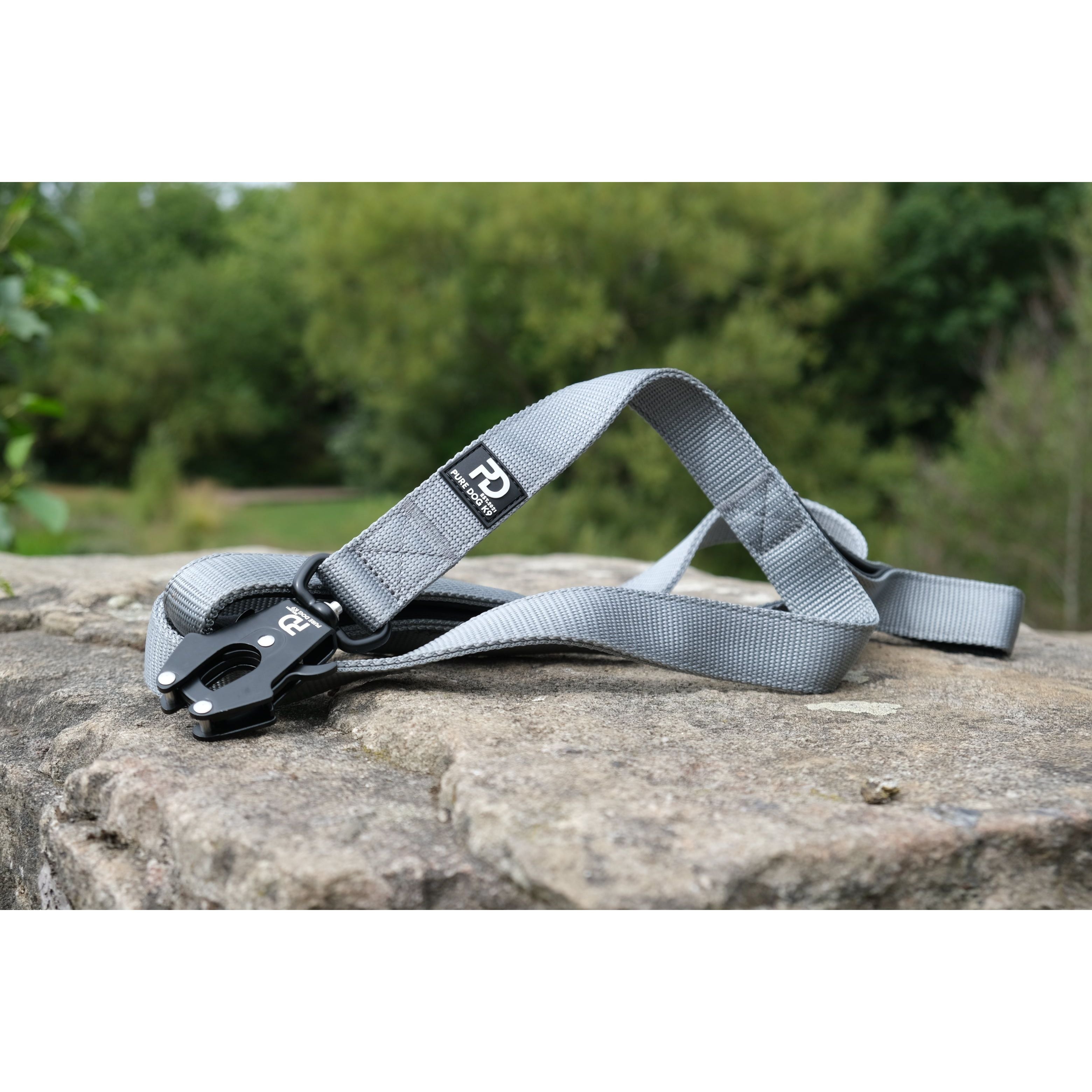 150cm Sport Lead Grey Dog Lead Grey Grey