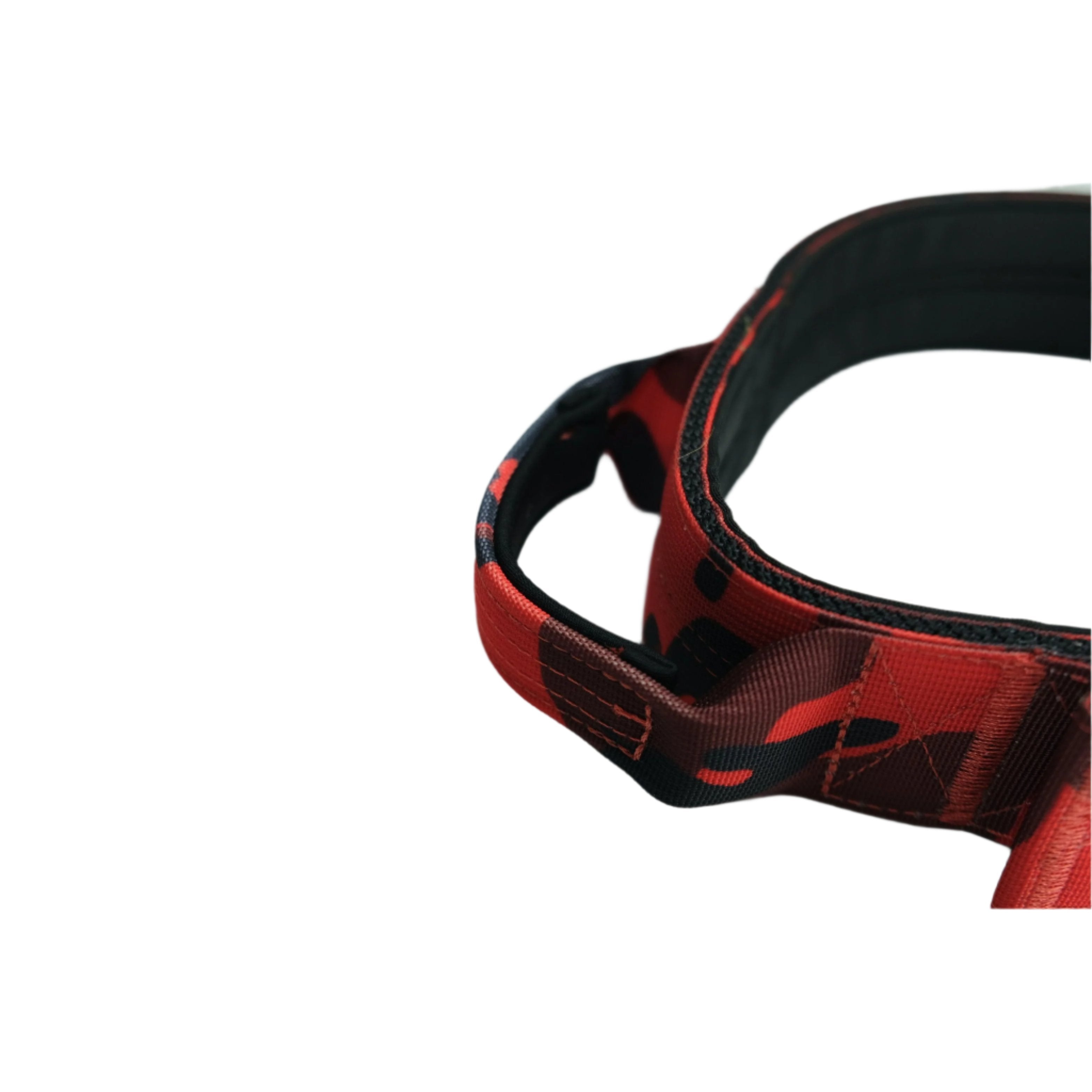 5cm Sport Collar Red Camo Pet Collars & Harnesses Medium Medium Large