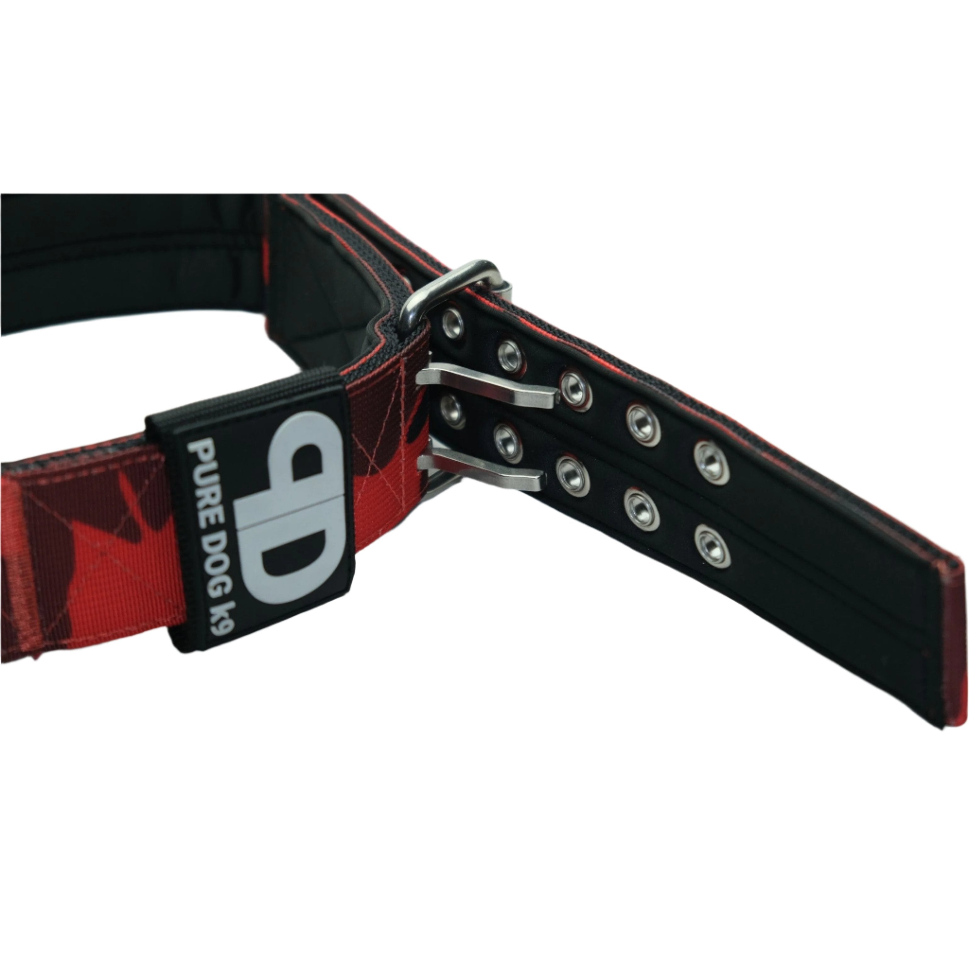 5cm Sport Collar Red Camo Pet Collars & Harnesses Medium Medium Large