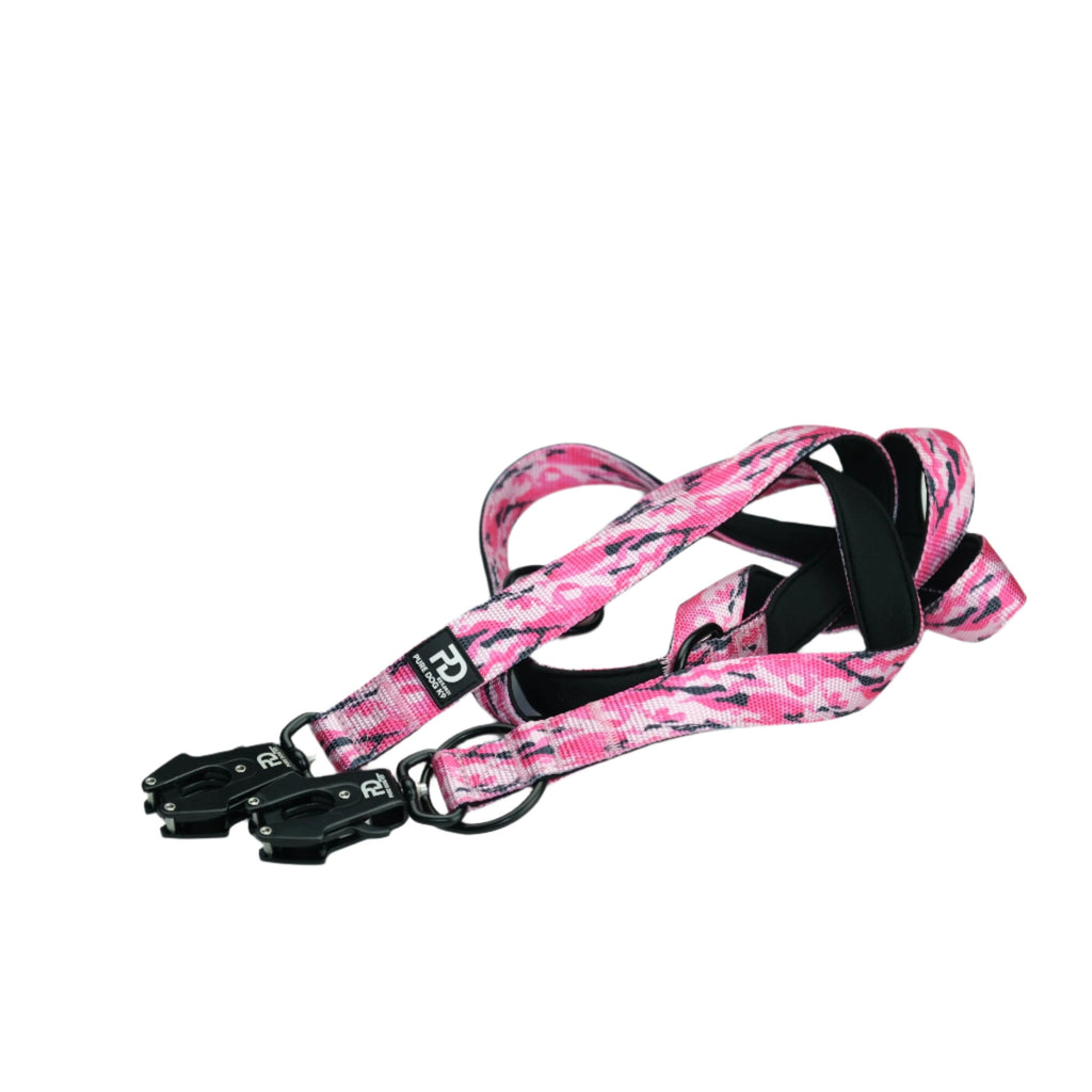 Multifunctional Lead Pink Camo Dog Lead Default Title Default Title