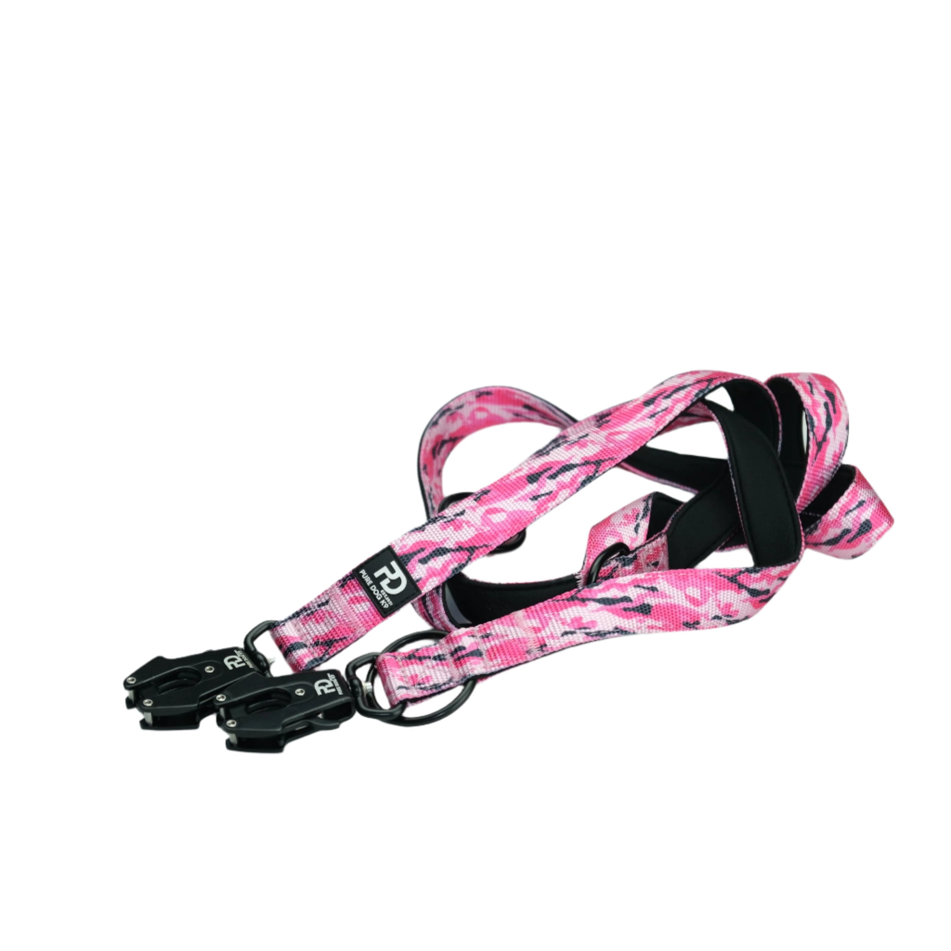 Multifunctional Lead Pink Camo Dog Lead Default Title Default Title