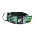 7cm Sport Collar Green Camo Dog Collar Medium Medium Large XL