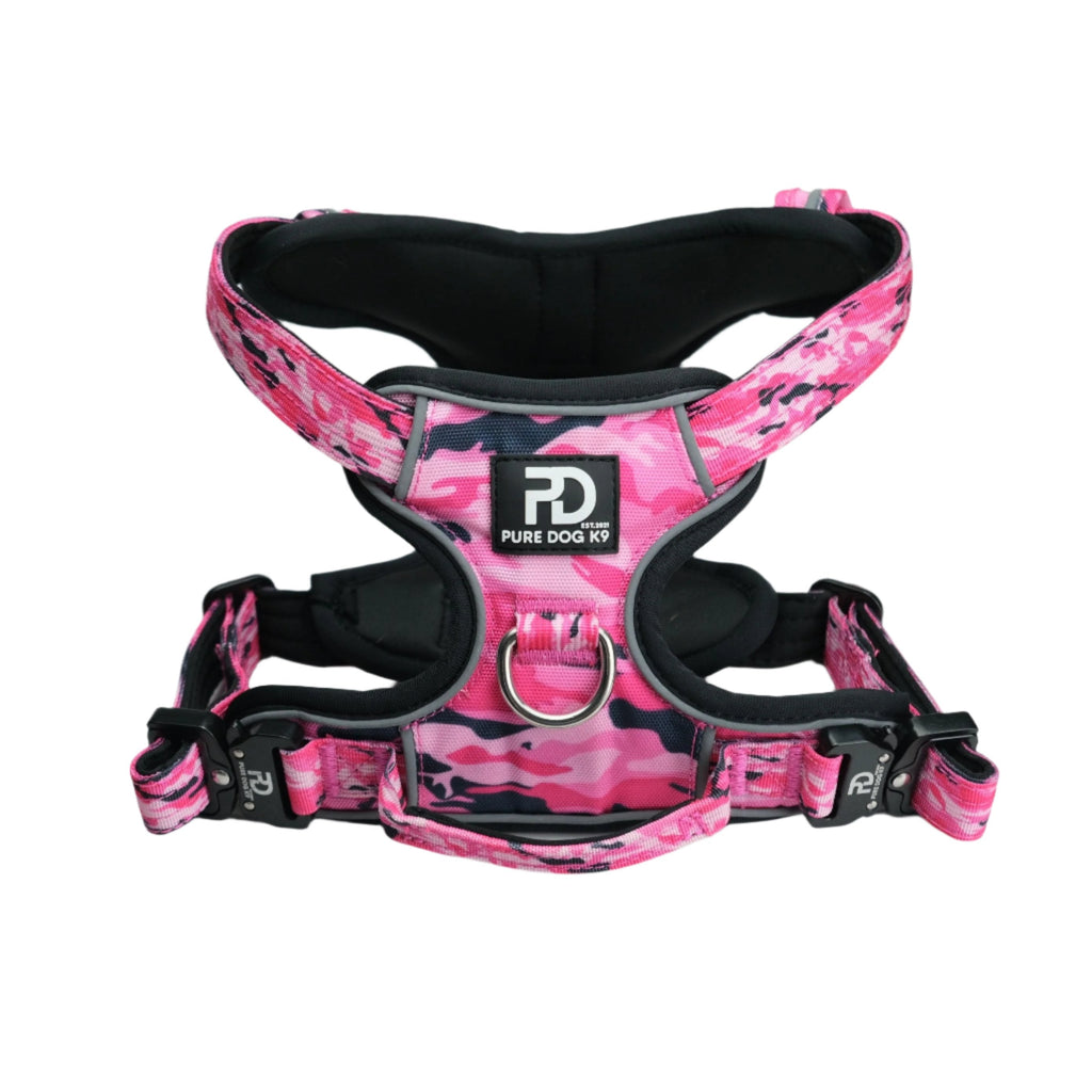 Comfort Harness Pink Camo Dog harness Small Small Medium Large XL