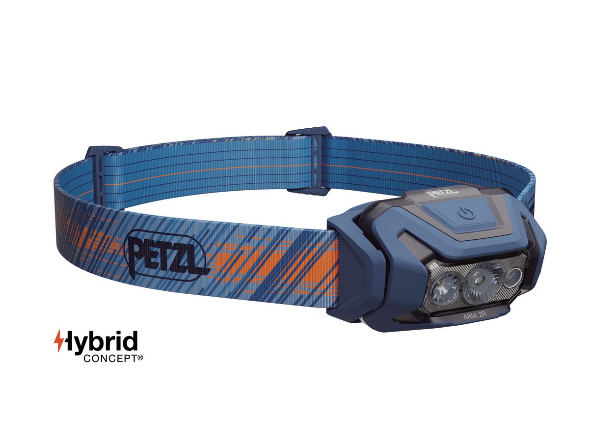 Petzl ARIA 2R RGB (Various Colours) Black Black Camouflage Blue