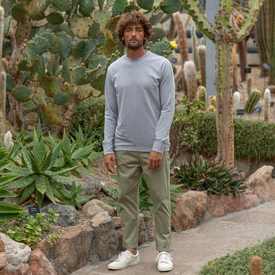 Set-in Recycled Sweatshirt - Clearance - High-Quality Clearance</p>