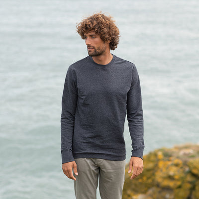Set-in Recycled Sweatshirt - Clearance - High-Quality Clearance</p>