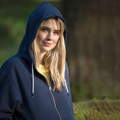 Contrast Zipped Recycled Hoodie - Clothing & Accessories/Clothing/Shirts & Tops - High-Quality Clothing & Accessories/Clothing/Shirts & Tops</p>