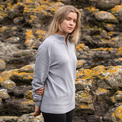 Quarter Zip Recycled Sweatshirt - Clothing & Accessories/Clothing/Shirts & Tops - High-Quality Clothing & Accessories/Clothing/Shirts & Tops</p>