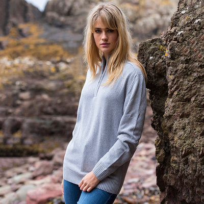 Quarter Zip Recycled Sweatshirt - Clothing & Accessories/Clothing/Shirts & Tops - High-Quality Clothing & Accessories/Clothing/Shirts & Tops</p>