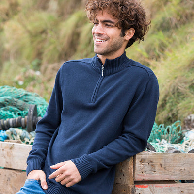 Quarter Zip Recycled Sweatshirt - Clothing & Accessories/Clothing/Shirts & Tops - High-Quality Clothing & Accessories/Clothing/Shirts & Tops</p>