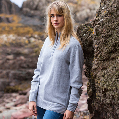 Quarter Zip Recycled Sweatshirt - Clothing & Accessories/Clothing/Shirts & Tops - High-Quality Clothing & Accessories/Clothing/Shirts & Tops</p>