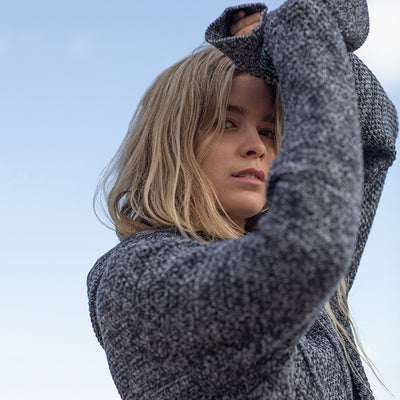 Knitted Recycled Hoodie - Clothing & Accessories/Clothing/Shirts & Tops - High-Quality Clothing & Accessories/Clothing/Shirts & Tops</p>