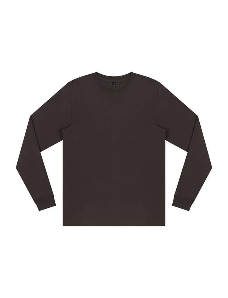 Organic Faded Long Sleeve T-shirt: Mens -