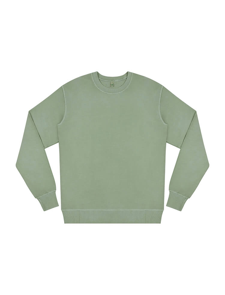 Organic Cotton Faded Sweatshirt - - High-Quality </p>