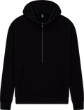 Organic Half Zip Hoodie: Unisex - - High-Quality </p>