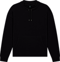 Organic Mock Neck Sweatshirt: Unisex S Black S / Black M / Black L / Black XL / Black 2XL / Black S / Sueded Black M / Sueded Black L / Sueded Black XL / Sueded Black 2XL / Sueded Black