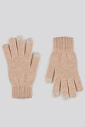 Hahn Cream Touch Screen Knitted Gloves Gloves Default Title Default Title