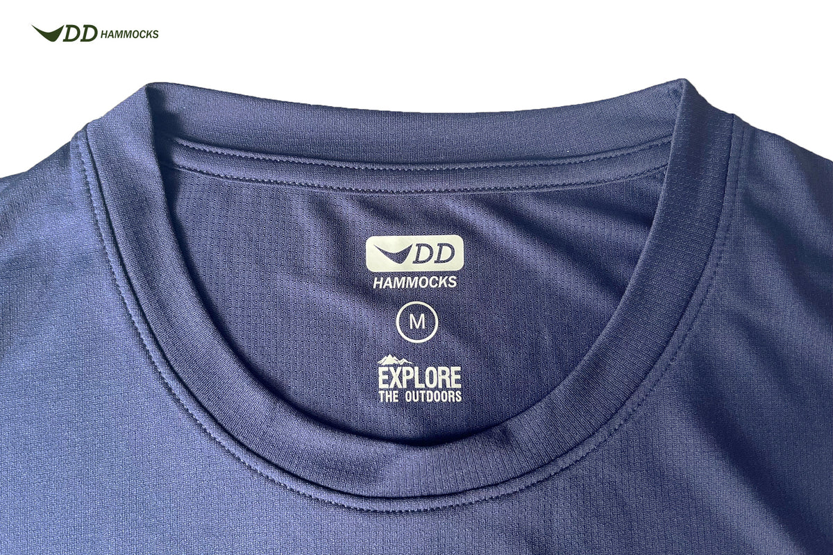 DD Hammocks Ascent Quick-Dry T-shirt - Atlantic Blue S S M L XL XXL