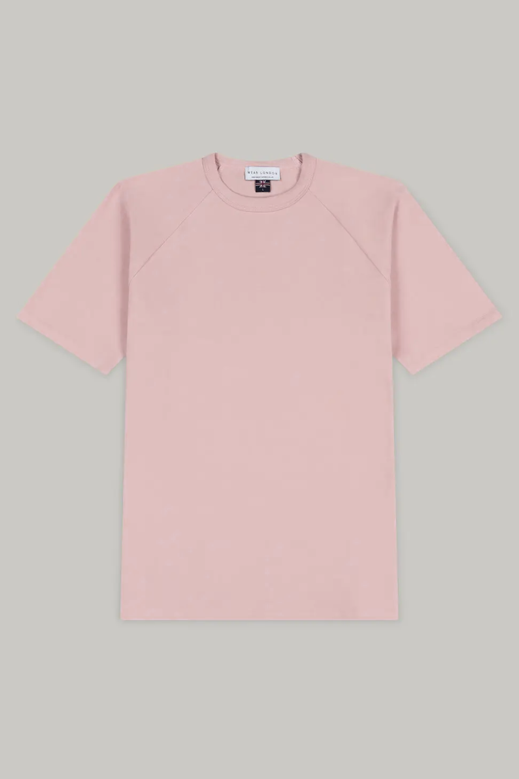 Hoxton Raglan Sleeve Fitted T-shirt - Nude Jersey tops S S M L XL XXL