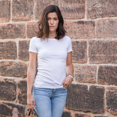 Russell Womens Pure Organic Tee - Clothing & Accessories/Clothing/Shirts & Tops