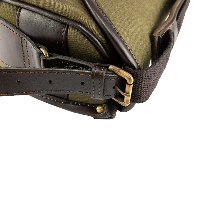 Jack Pyke Canvas Cartridge Bag Green Green Brown
