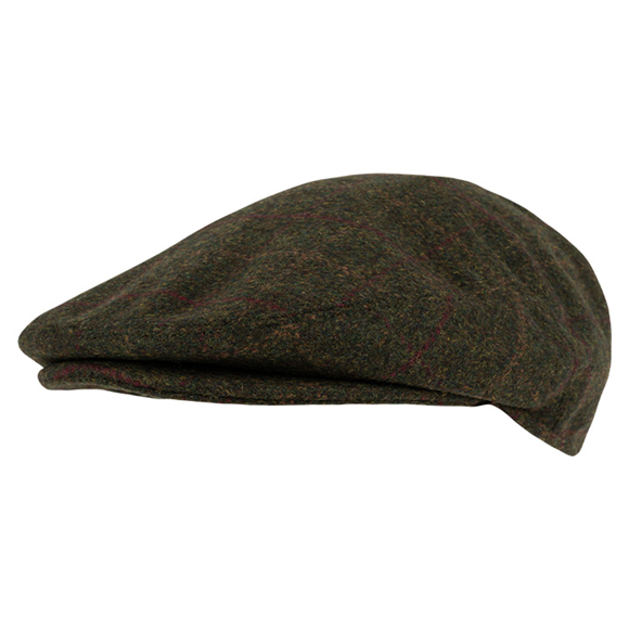 Jack Pyke Wool Blend Flat Cap Dark Olive 57cm Dark Olive / 57cm Dark Olive / 58cm Dark Olive / 59cm Dark Olive / 60cm Dark Olive / 61cm Tweed Brown / 57cm Tweed Brown / 58cm Tweed Brown / 59cm Tweed Brown / 60cm Tweed Brown / 61cm