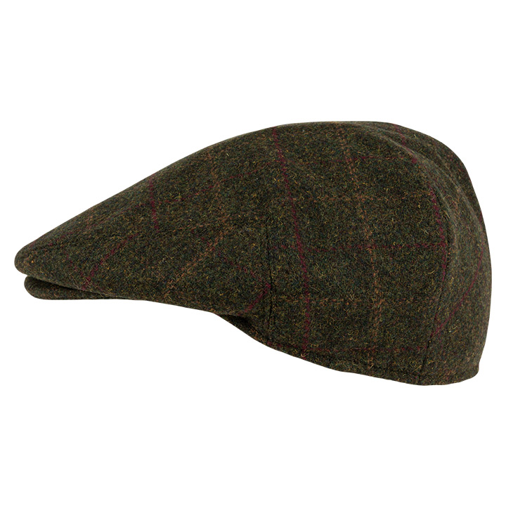 Jack Pyke Wool Blend Flat Cap Dark Olive 57cm Dark Olive / 57cm Dark Olive / 58cm Dark Olive / 59cm Dark Olive / 60cm Dark Olive / 61cm Tweed Brown / 57cm Tweed Brown / 58cm Tweed Brown / 59cm Tweed Brown / 60cm Tweed Brown / 61cm