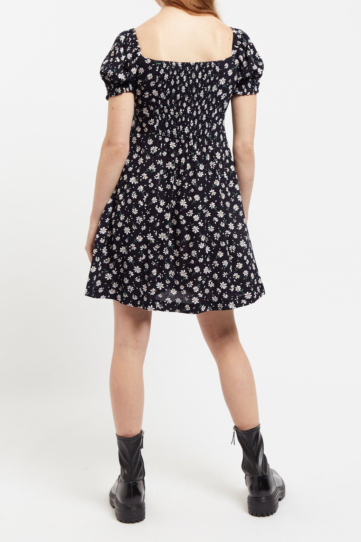 Luiza Daisy Drop Mini Dress Dresses 8 Navy 8 / Navy 10 / Navy 12 / Navy 14 / Navy 16 / Navy