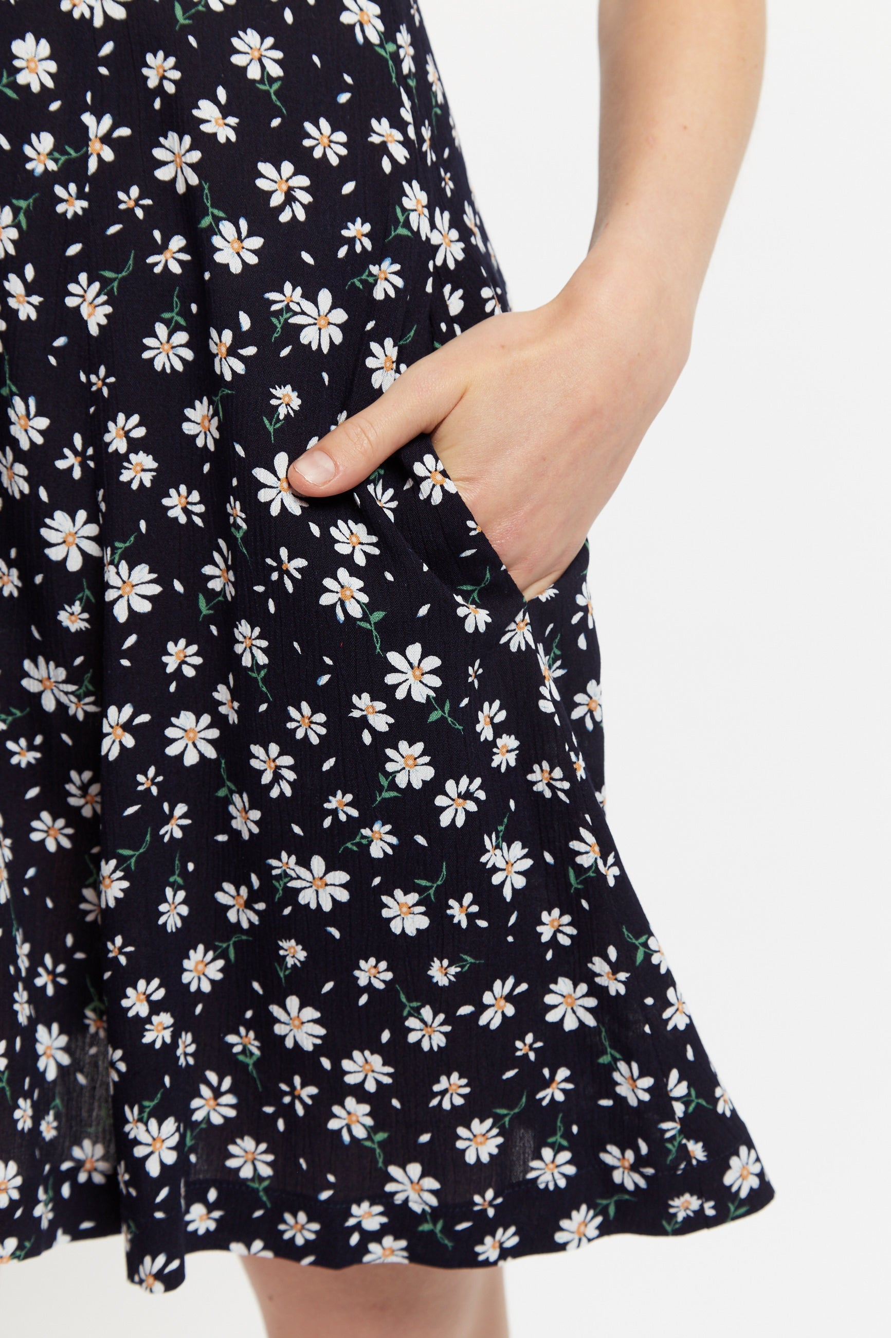 Luiza Daisy Drop Mini Dress Dresses 8 Navy 8 / Navy 10 / Navy 12 / Navy 14 / Navy 16 / Navy