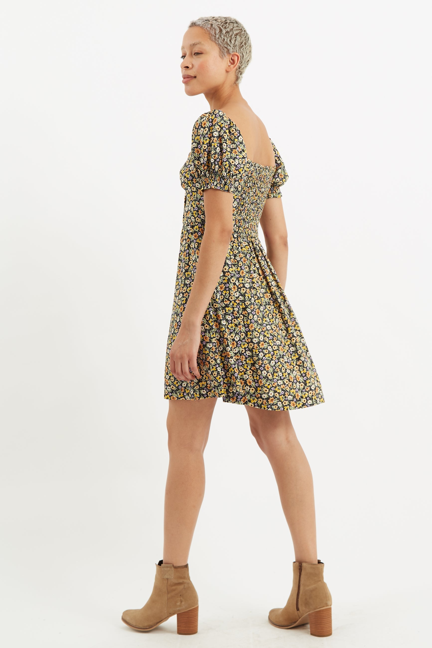 Luiza Santa Fe Floral Mini Dress Dresses 8 Multicolour 8 / Multicolour 10 / Multicolour 12 / Multicolour 14 / Multicolour 16 / Multicolour