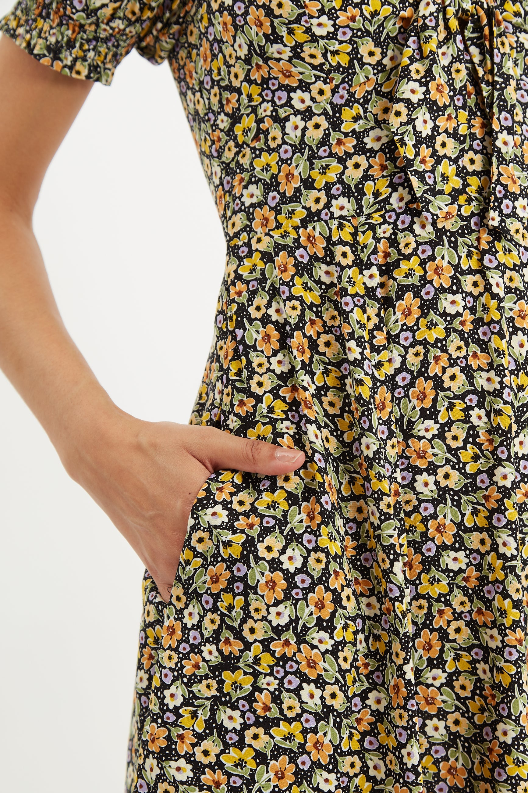 Luiza Santa Fe Floral Mini Dress Dresses 8 Multicolour 8 / Multicolour 10 / Multicolour 12 / Multicolour 14 / Multicolour 16 / Multicolour