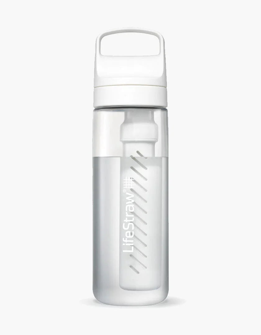 LifeStraw Go Tritan Renew 650ml Bottle Icelandic Blue Icelandic Blue Laguna Teal Nordic Noir Polar White / Clear Aegean Sea