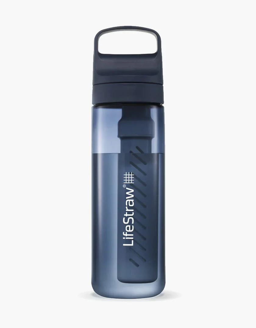 LifeStraw Go Tritan Renew 650ml Bottle Icelandic Blue Icelandic Blue Laguna Teal Nordic Noir Polar White / Clear Aegean Sea