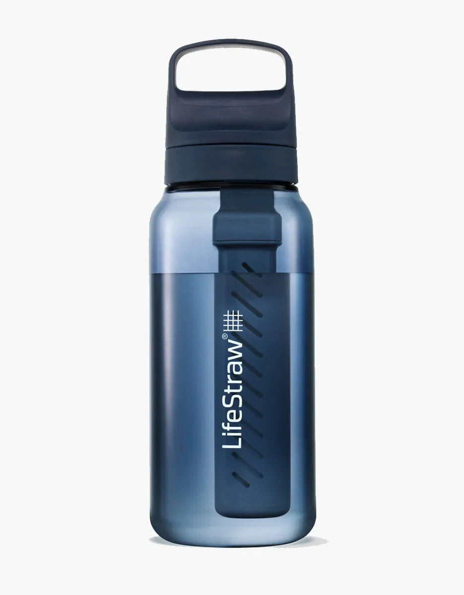 LifeStraw Go Tritan Renew 1 Litre Bottle Aegean Sea Aegean Sea Polar White / Clear Terrace Green