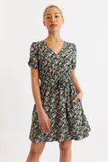 Magdalena Watercolour Floral Mini Dress Dresses 8 Multi Colour 8 / Multi Colour 10 / Multi Colour 12 / Multi Colour 14 / Multi Colour 16 / Multi Colour