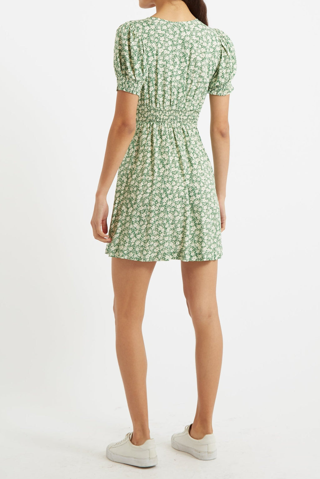 Merle Periwinkle V-Neck Mini Dress Dresses Green 8 Green / 8 Green / 10 Green / 12 Green / 14 Green / 16